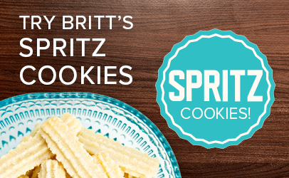 britts spritz swedish cookies from ritchie hill bakery